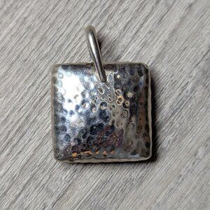 Silpada hammered sterling silver pendant S1118